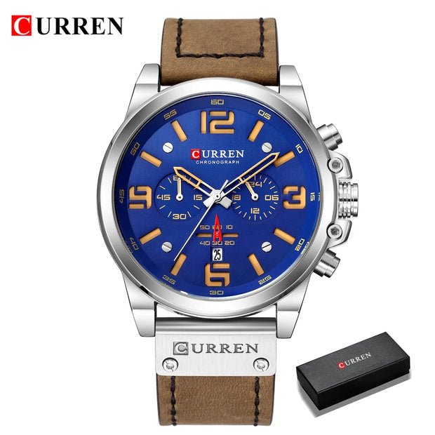 CURREN Luxury Military-Style Sport