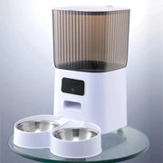 5L Double Bowls Smart Automatic Cat Feeder with Camera