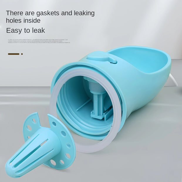 Portable Pet Water Bottle with Food Storage