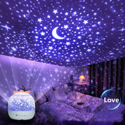 Projector Night Light Rotating Sky Moon Lamp Galaxy