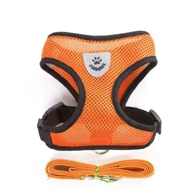 Adjustable Cat and Dog Harness with Lead