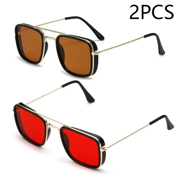 Fashion Retro Square Sunglasses