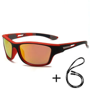 Polarized Sports Sunglasses with Chain