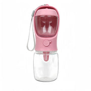 Portable Pet Water Bottle with Food Storage