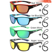 Polarized Sports Sunglasses with Chain