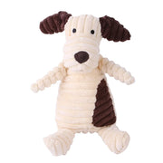 Plush Dog Toy in Animal Shapes