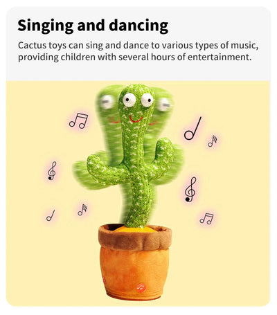 Intelligent Cactus Toy - Musical Fun for Kids