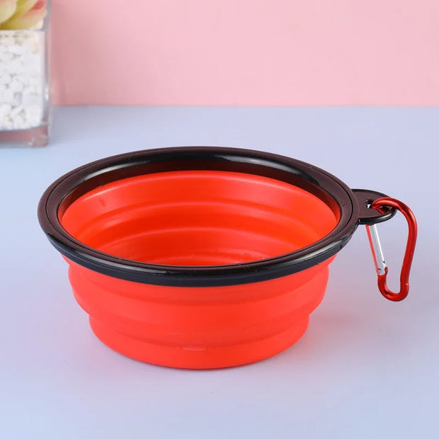 Collapsible Silicone Pet Bowl