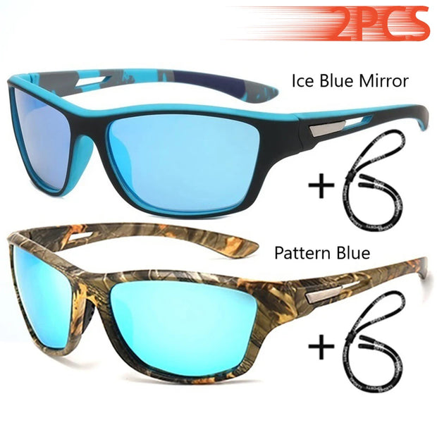 Polarized Sports Sunglasses with Chain