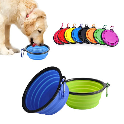 Collapsible Silicone Pet Bowl