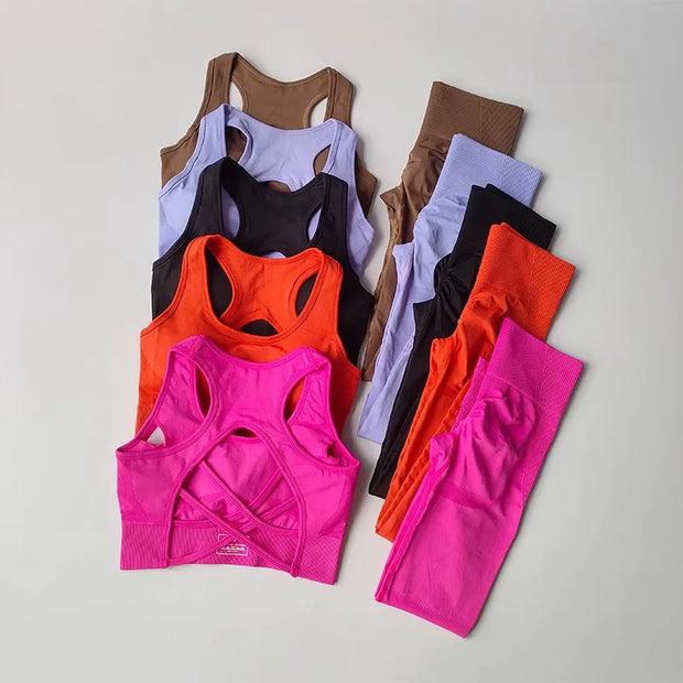 Women's tracksuit Fitness Suit Yoga Sets Sportswear Workout