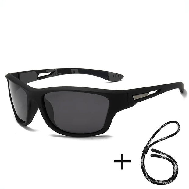 Polarized Sports Sunglasses with Chain