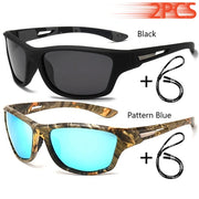 Polarized Sports Sunglasses with Chain