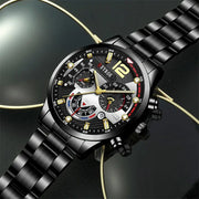 Stainless Steel Sports Watch