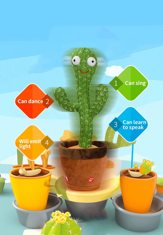 Intelligent Cactus Toy - Musical Fun for Kids