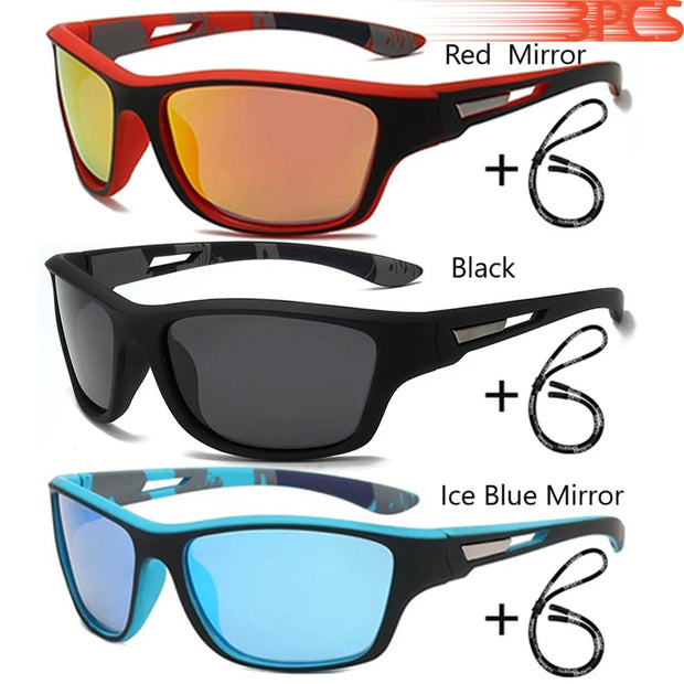 Polarized Sports Sunglasses with Chain