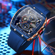 CURREN Luxury Square Chronograph Watch